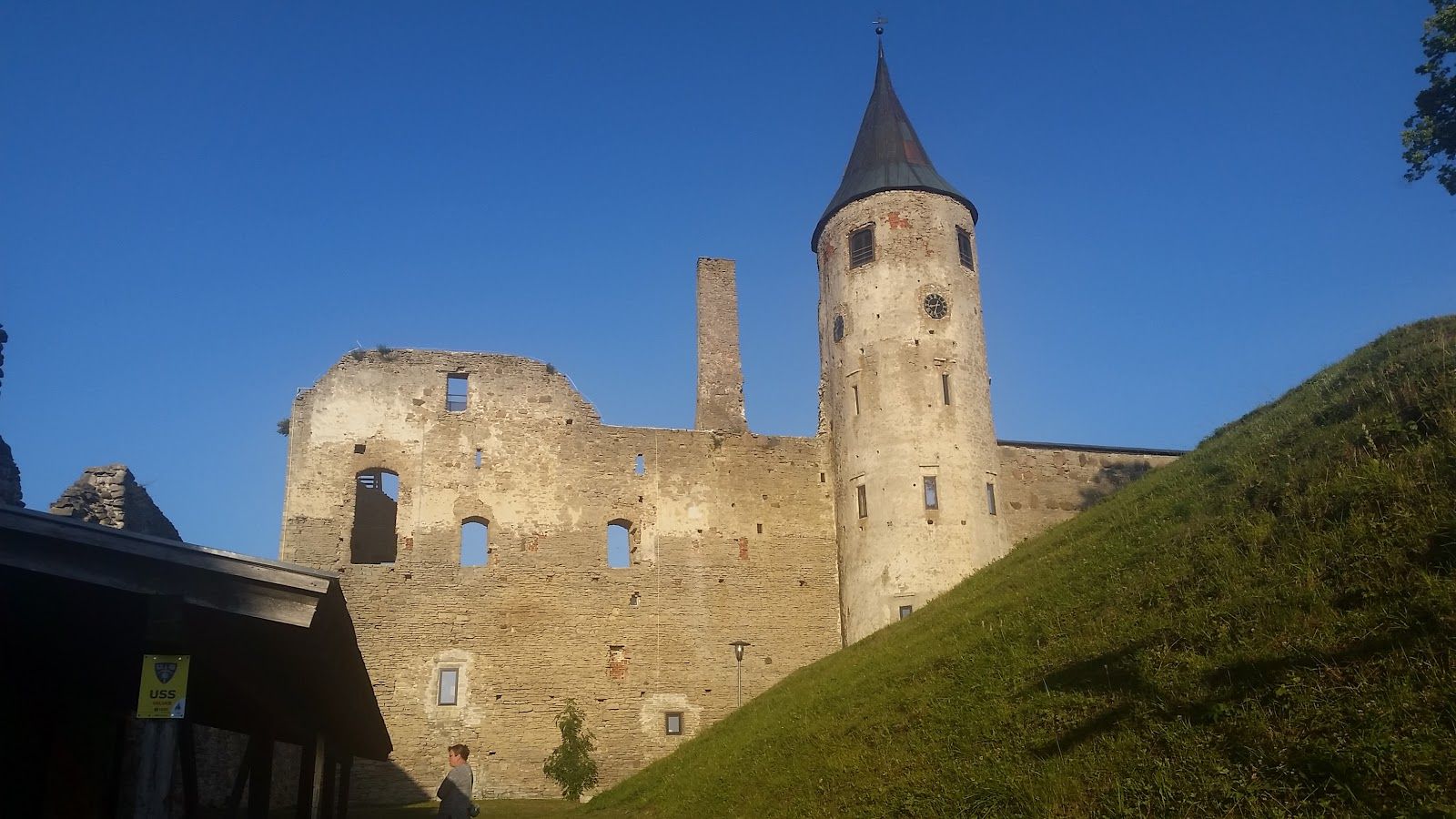 Haapsalu linnuse vaateplatvorm, Haapsalu, Haapsalu linn, Lääne maakond, Estonia