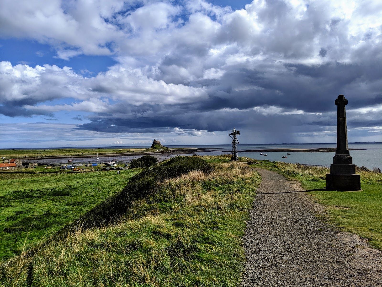 Lindisfarne Priory, Holy Island, Northumberland, North East England, England, United Kingdom