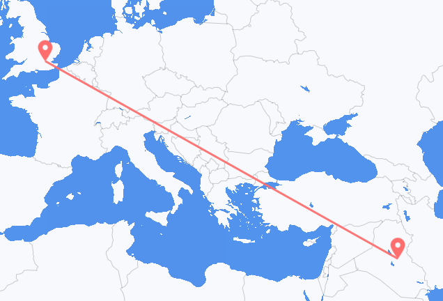Baghdad to London