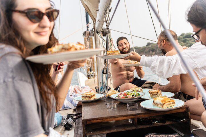 Nafplio Sun Sail Cruises | Semi-Private | With Full Meal