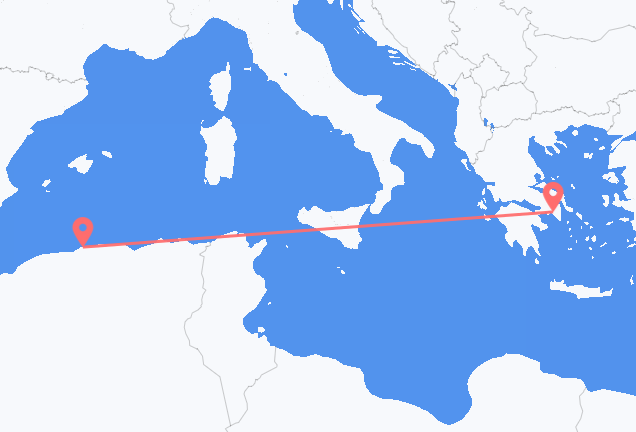 Algiers to Athens