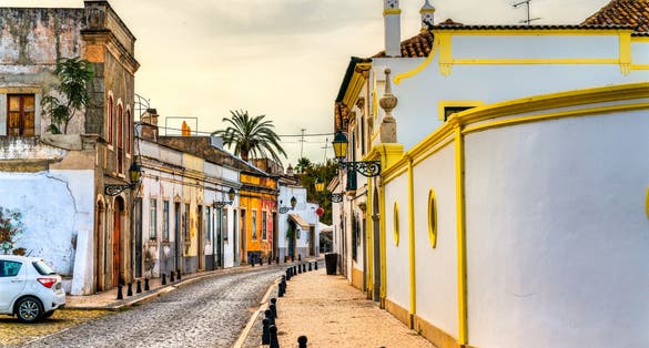 Photo of Architecture of Faro in Portugal.