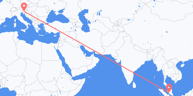 马来西亚 目的地 斯洛文尼亚