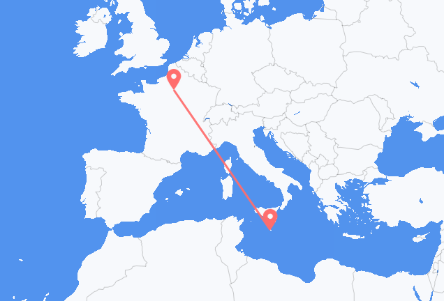 バレッタ パリへ