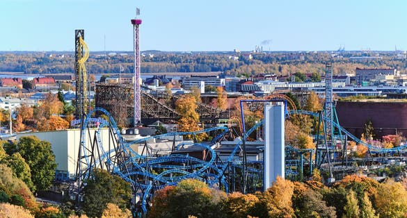 Photo of Linnanmäki is Finland’s oldest and most popular amusement park, located in the Alppila quarter of Helsinki.