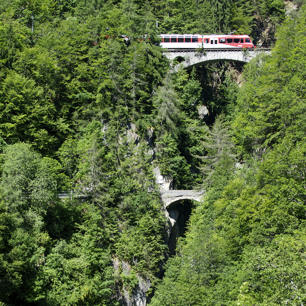 Gorges du Triège, Salvan, Saint-Maurice, Valais/Wallis, Switzerland