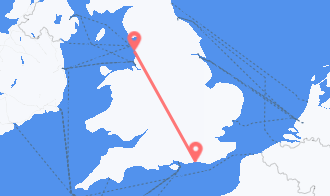 Train Tickets from Blackpool to Worthing – Extensive Selection & Low Fares