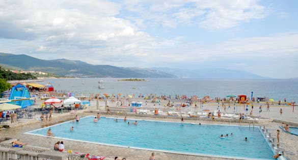 Novi Vinodolski town in Croatia