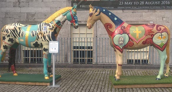 photo of hoses inHunt Museum Limerick, Irland.