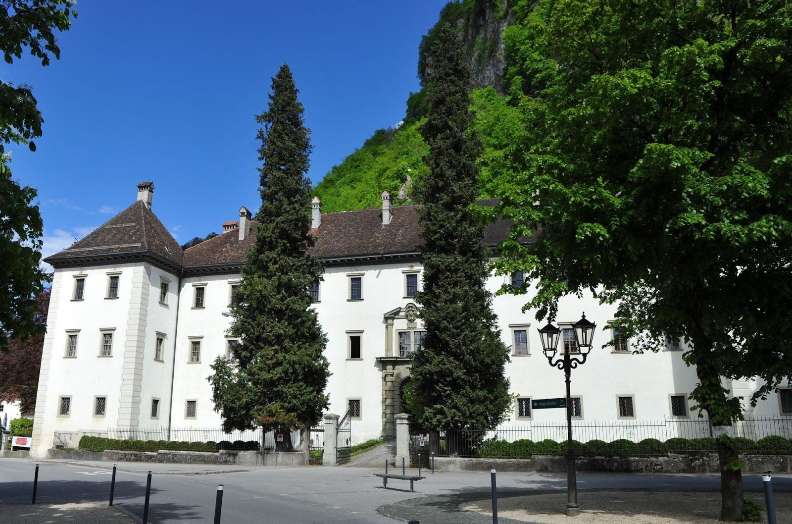 Schlosspalast Hohenems, Stadt Hohenems, Bezirk Dornbirn, Vorarlberg, Austria
