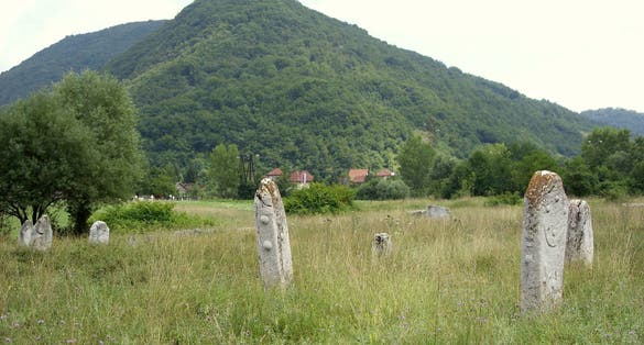 Stećci in Krupac necropolis