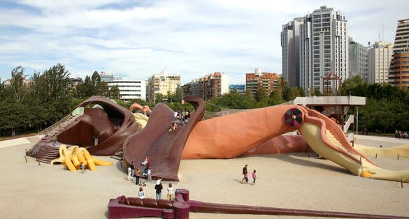 Photo of Gulliver park. Valencia. Spain .