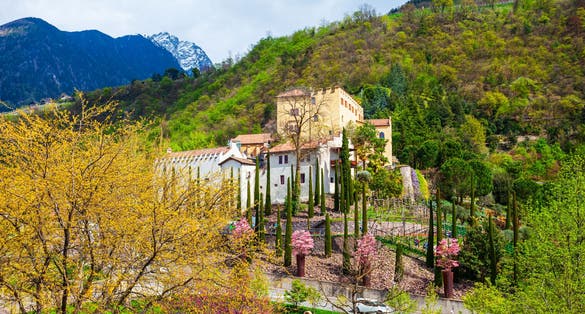 The Gardens of Trauttmansdorff Castle are botanical gardens located in Merano city in north Italy