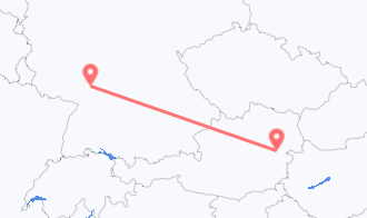 Train tickets from Gemeinde Ternitz to Heidelberg