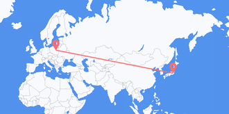 Japan to Poland