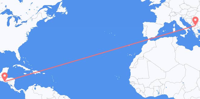 El Salvador a Macedonia del Norte