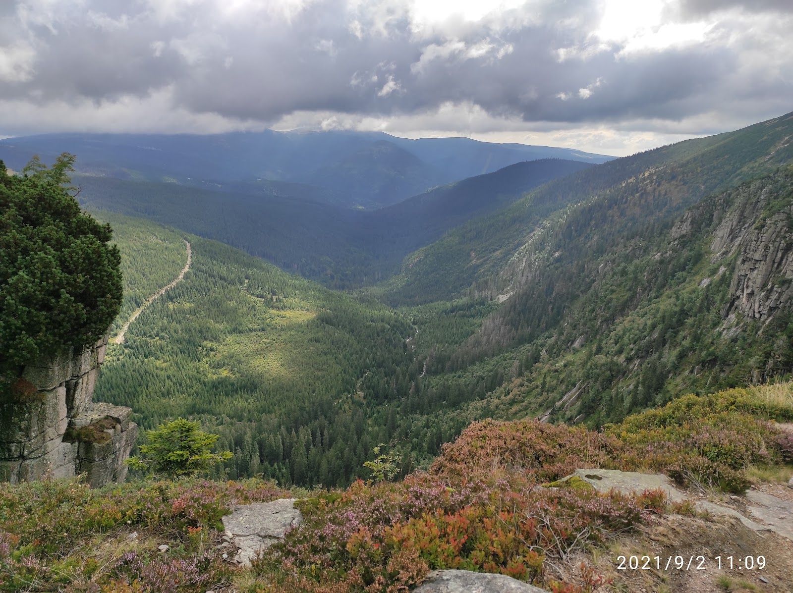 Šmídova vyhlídka, Bedřichov v Krkonoších, Špindlerův Mlýn, okres Trutnov, Královéhradecký kraj, Northeast, Czechia