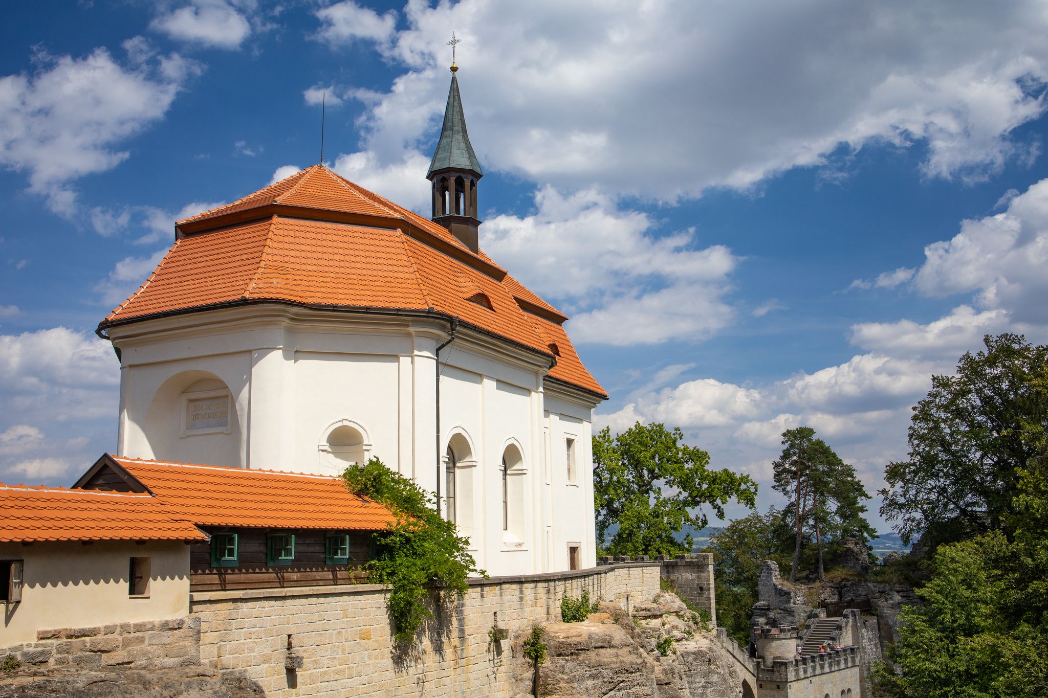Photo of Valdstejn Castle in Bohemian Paradise, Turnov ,Czech Republic.