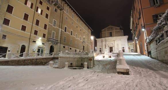 Ancona in Winter.