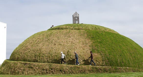 photo of view of Thufa hill in Reykjavik, Iceland.