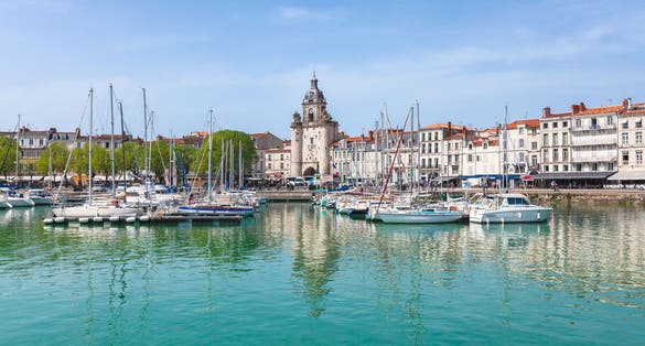 Photo of harbor of La Rochelle.