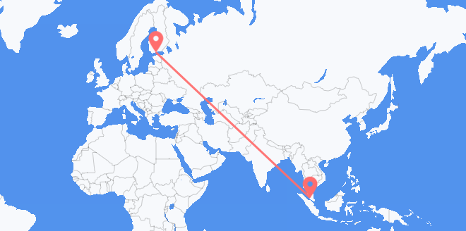 马来西亚 目的地 芬兰