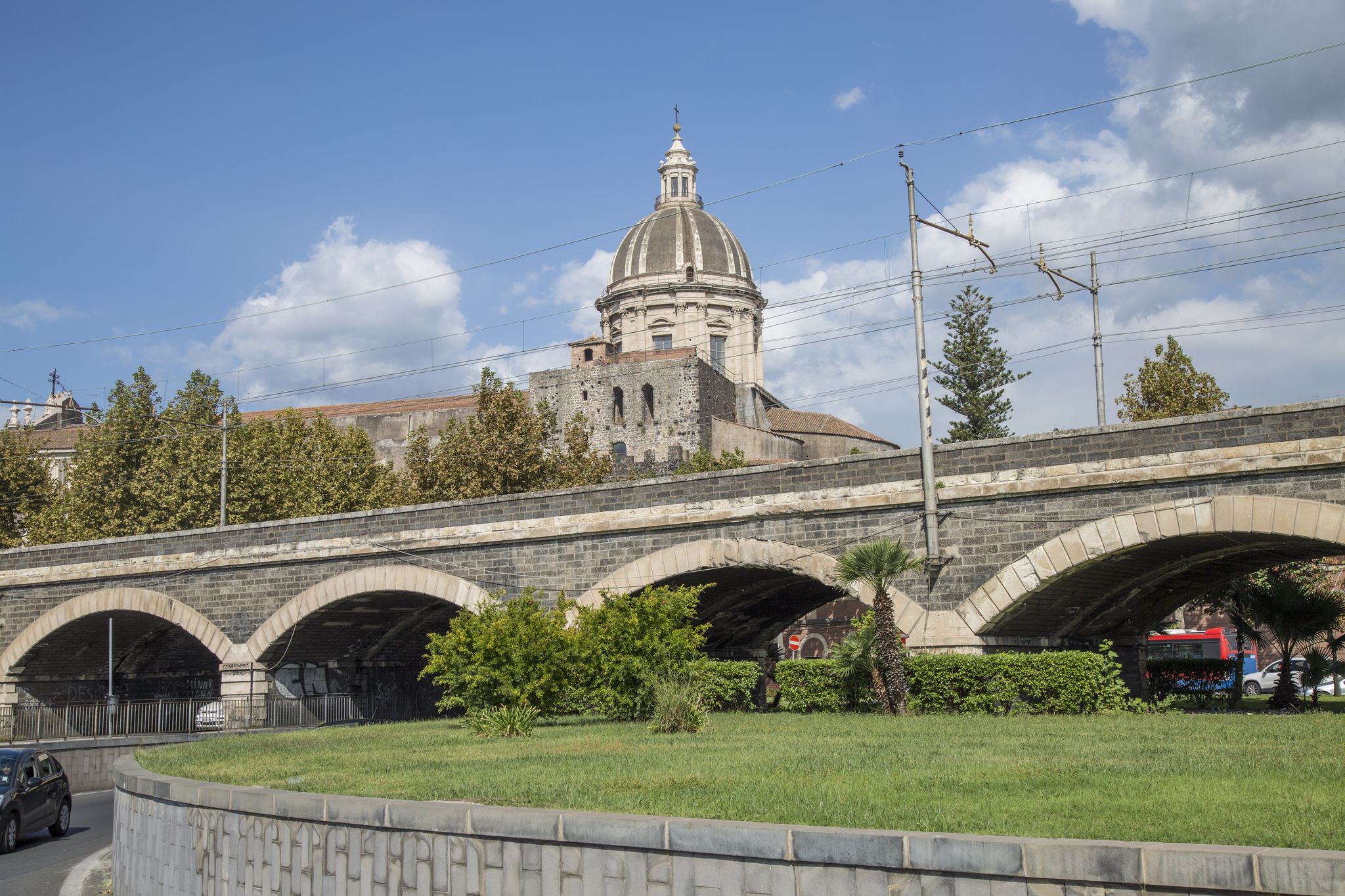 photo of view of Archi della Marina in Catania, Sicily, Italy.