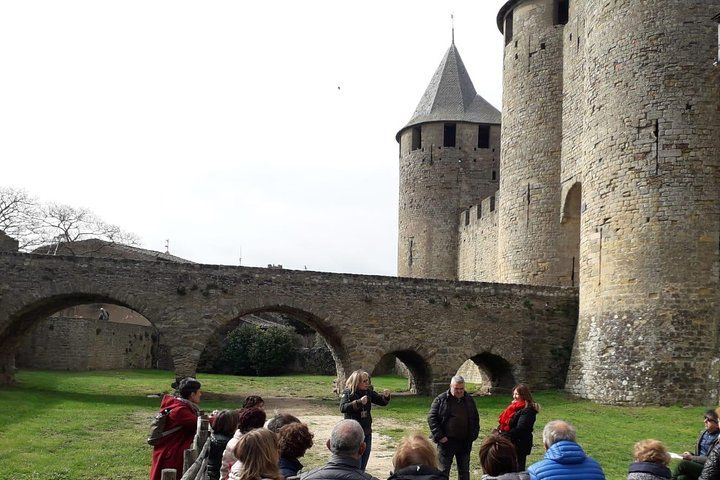 Guided tour of the City of Carcassonne (on foot)