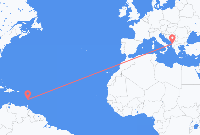 세인트 루시아 티라나로