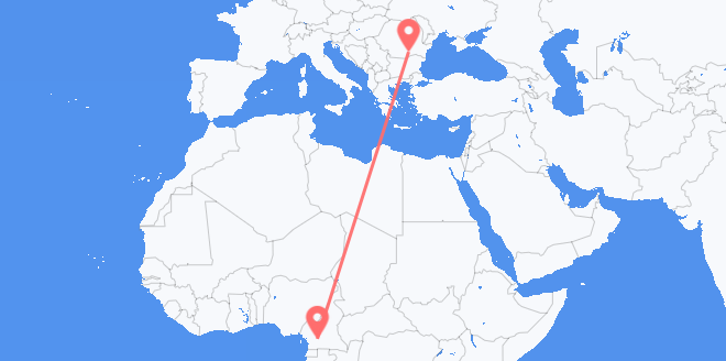 le Cameroun pour la Roumanie