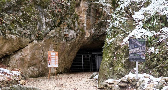 Photo of  Valea Cetatii Cave, Rasnov, Romania .