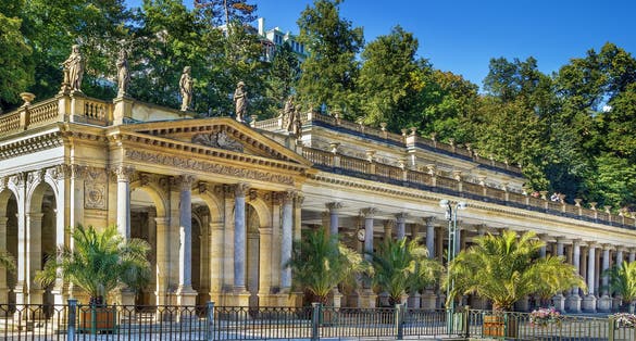 Photo of Mill Colonnade ,Karlovy Vary (Carlsbad), Czech Republic.