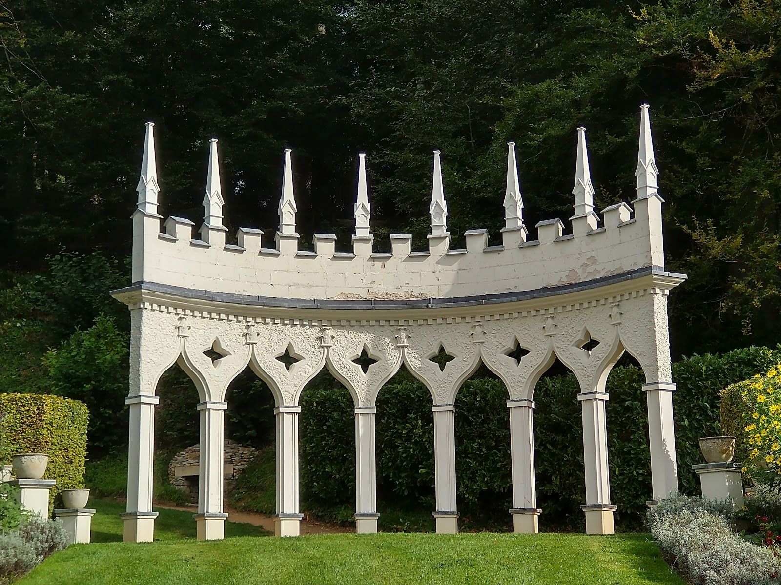 Painswick Rococo Garden, Painswick, Stroud, Gloucestershire, South West England, England, United Kingdom