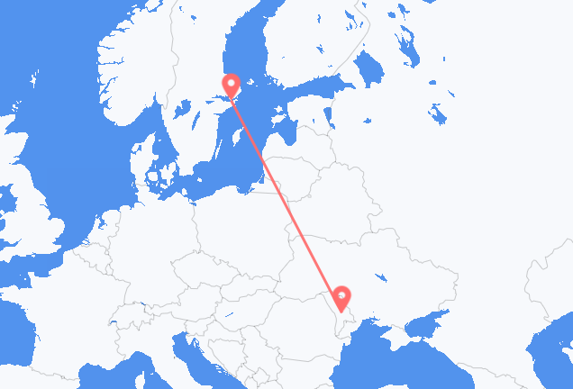 Chișinău to Stockholm