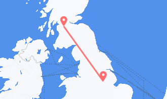 Train tickets from Newark to Glasgow