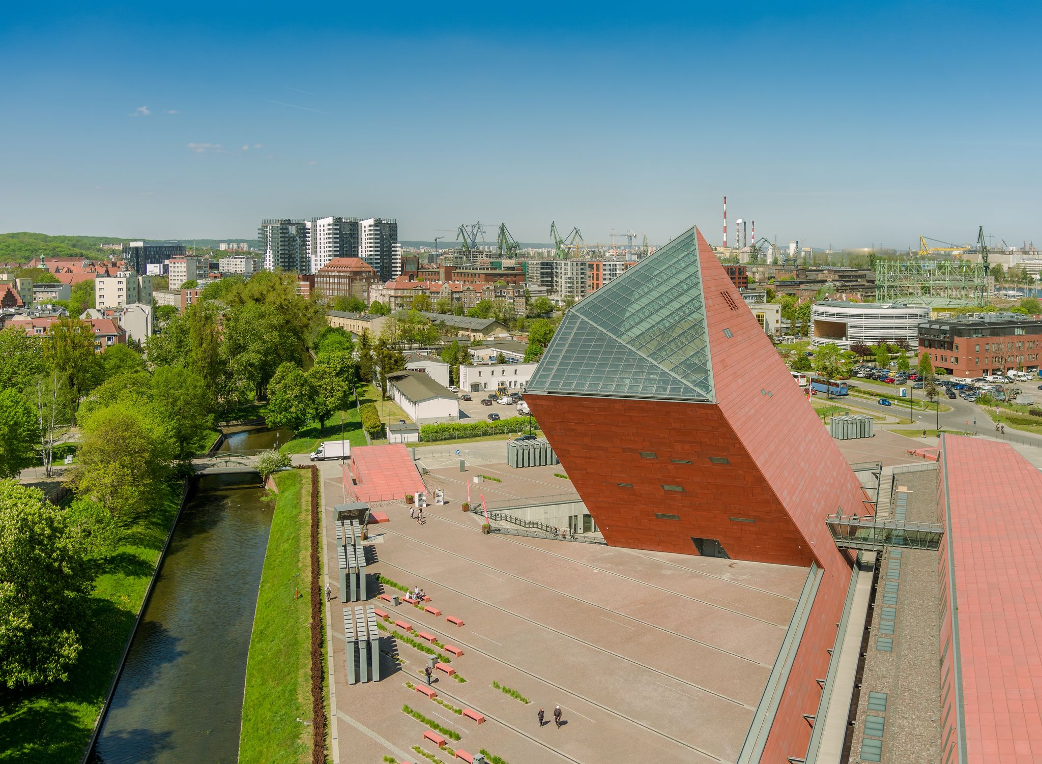 Photo of Museum of World War II in Gdańsk, Poland.