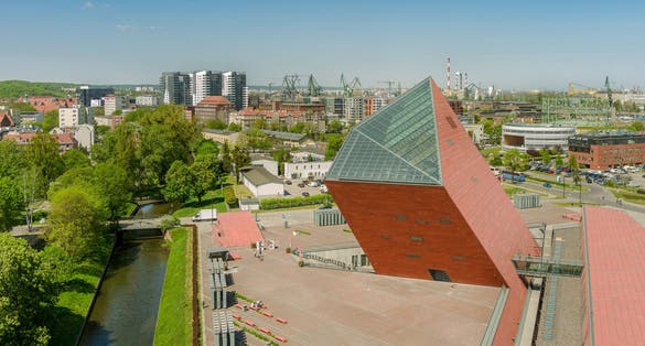 Photo of Museum of World War II in Gdańsk, Poland.