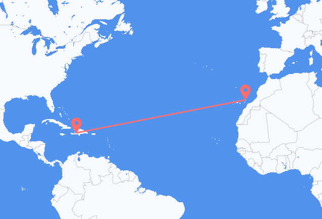 Flyrejser fra Port-au-Prince til Lanzarote