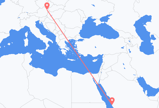 Vols de Djeddah pour la Vienne
