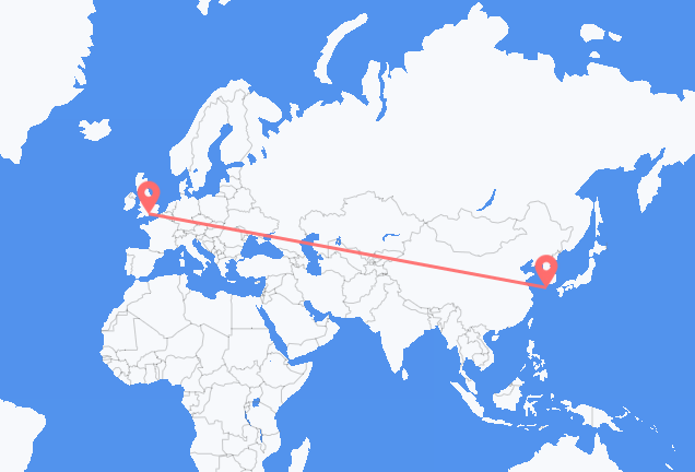 Flyreiser fra Jeju City, til Southampton