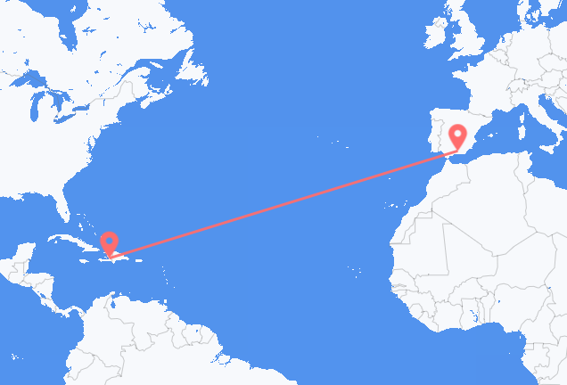 Flyrejser fra Port-au-Prince til Granada