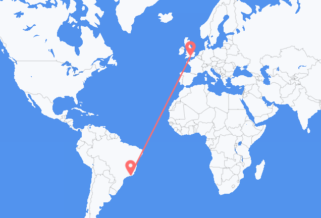 Vols de Rio de Janeiro pour Southampton