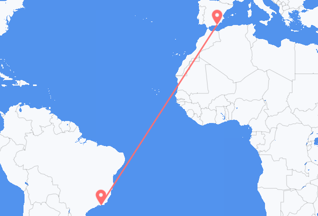 Vuelos de Río de Janeiro a Almería