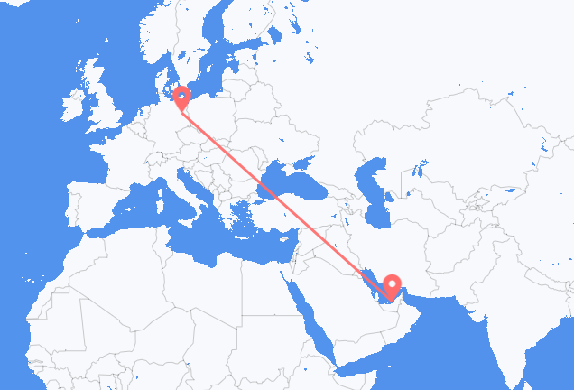 Vuelos de Abu Dhabi a Berlin