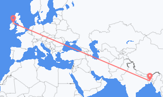 Flyrejser fra Bangladesh til Nordirland