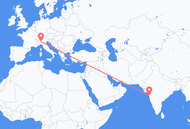 Vols de Bombay pour Milan