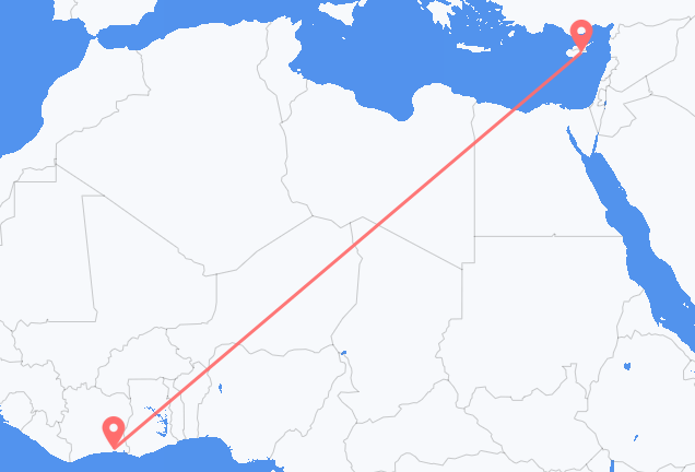 Vols d’Abidjan pour Larnaca