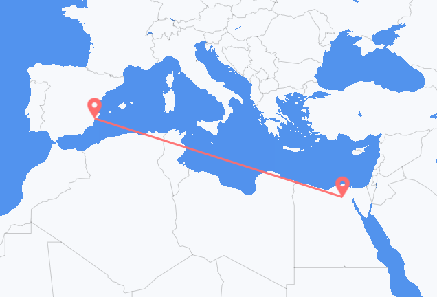 Vols du Caire pour Alicante