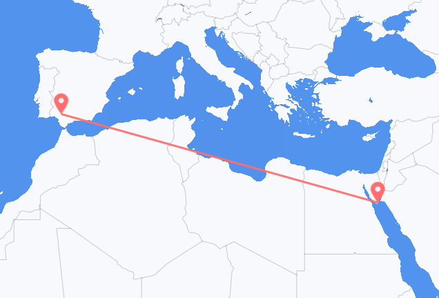 Рейсы из Шарм-эль-Шейха в Севилью