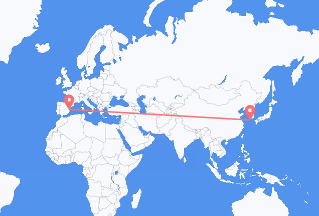 Flyreiser fra Jeju City, til Valencia